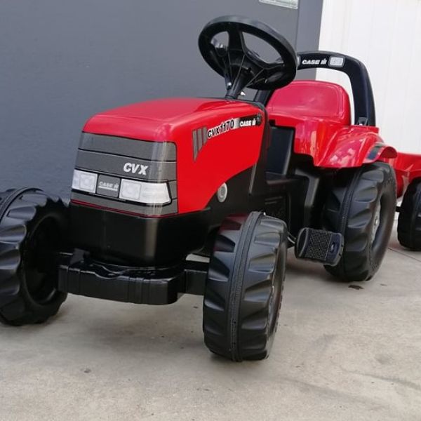 Trator CASE 1170CVX com reboque
